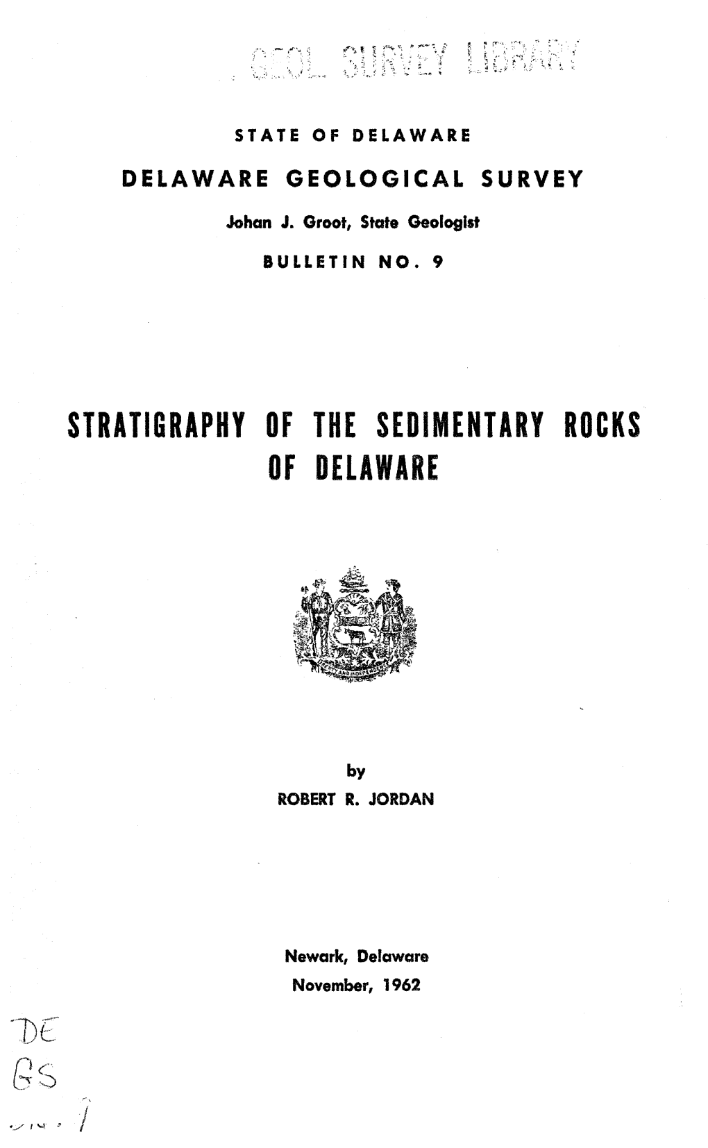 B9 Stratigraphy of the Sedimentary Rocks of Delaware