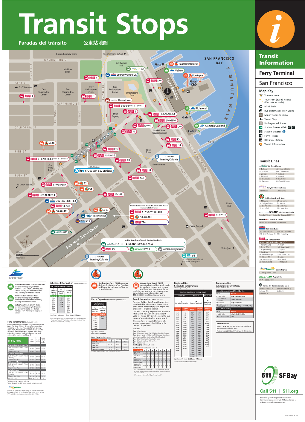 Ferry Terminal San Francisco Transit Information