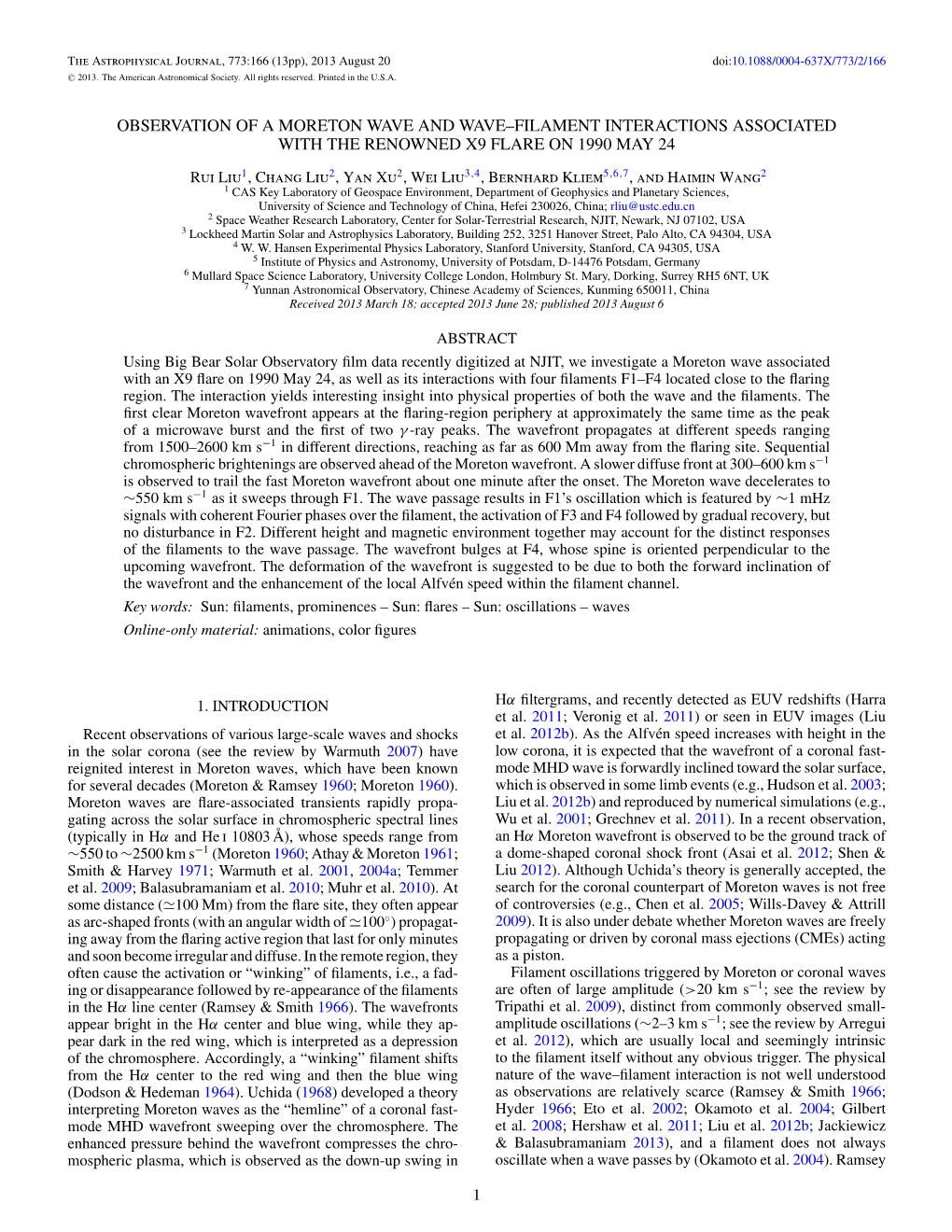 Observation of a Moreton Wave and Wave–Filament Interactions Associated with the Renowned X9 Flare on 1990 May 24