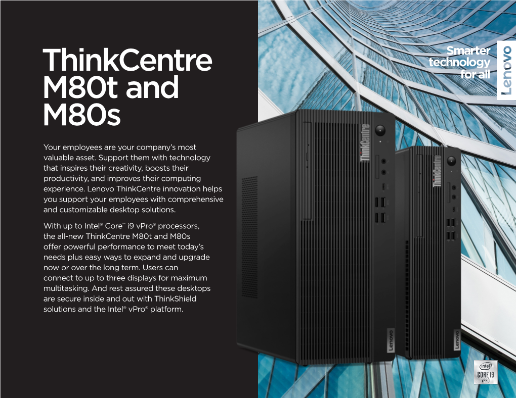 Thinkcentre M80t and M80s