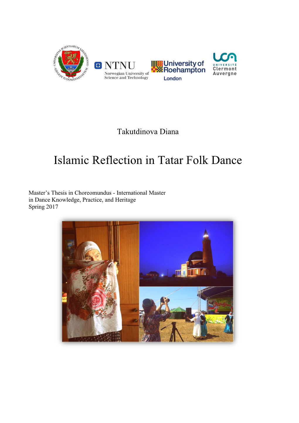 Islamic Reflection in Tatar Folk Dance