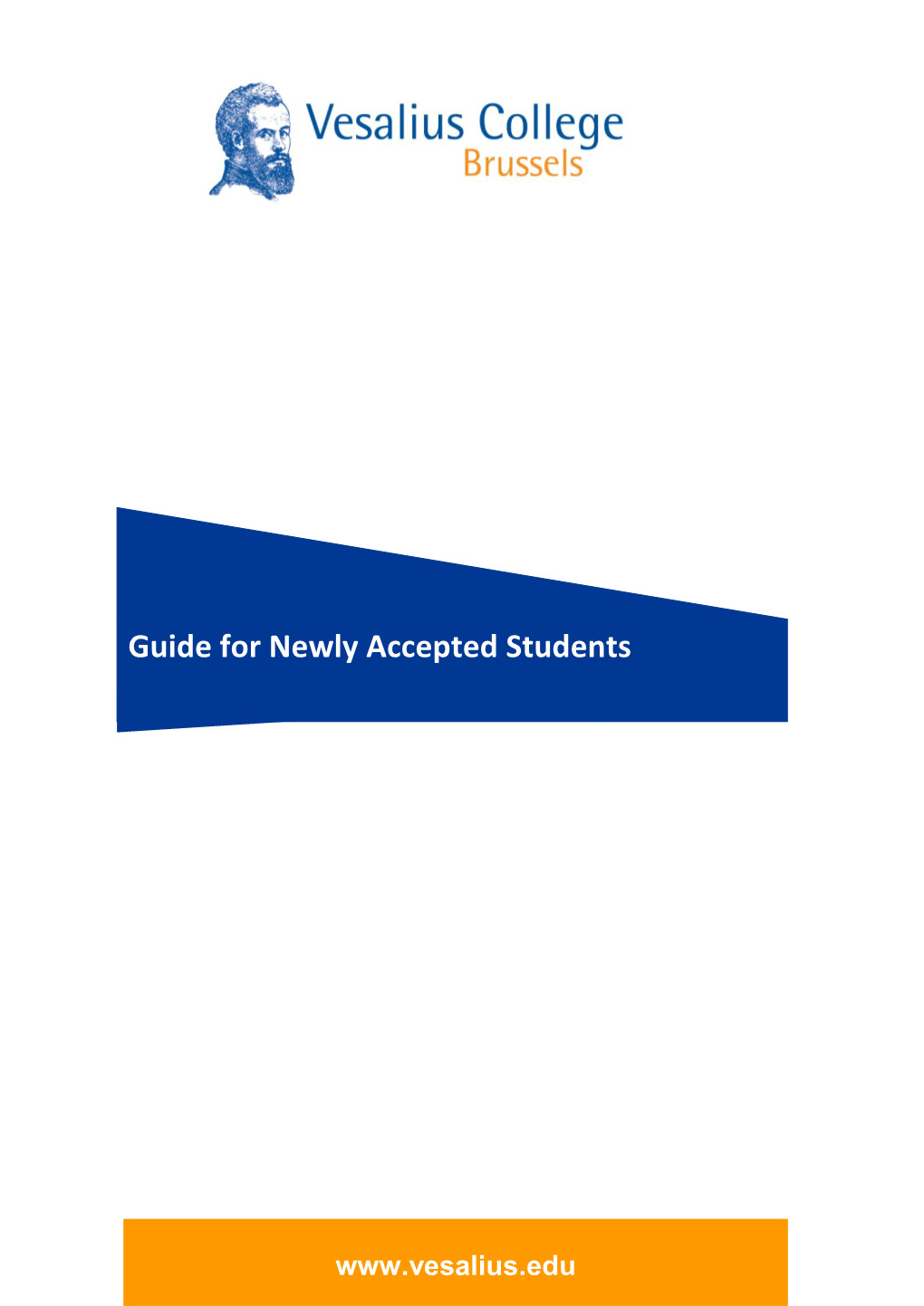 Guide for Newly Accepted Students