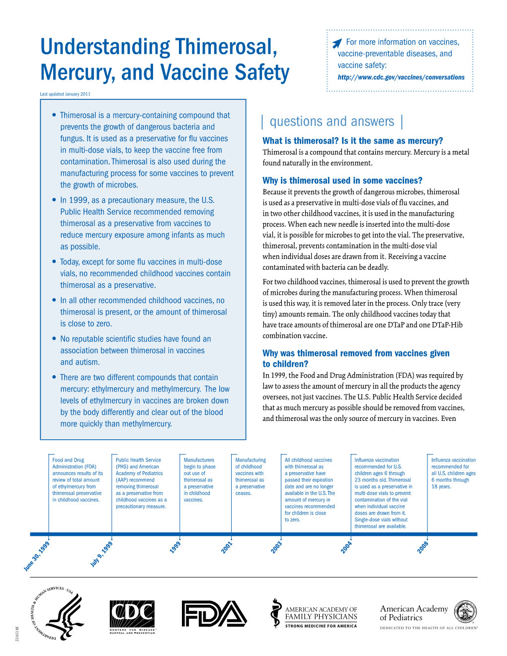 Understanding Thimerosal, Mercury, and Vaccine Safety