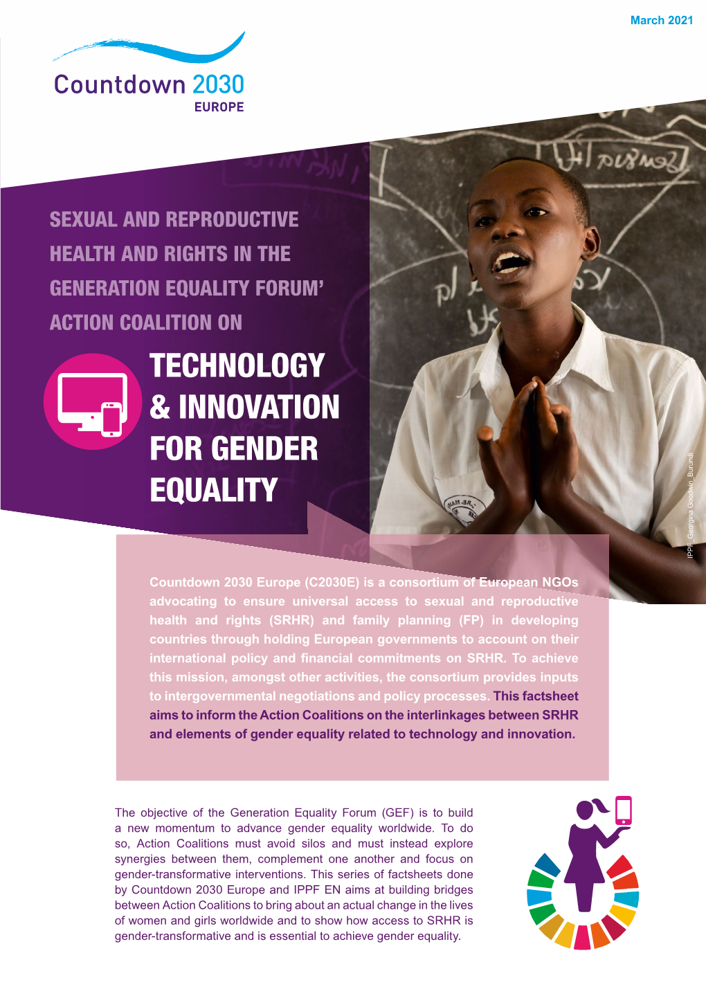 Technology & Innovation for Gender Equality