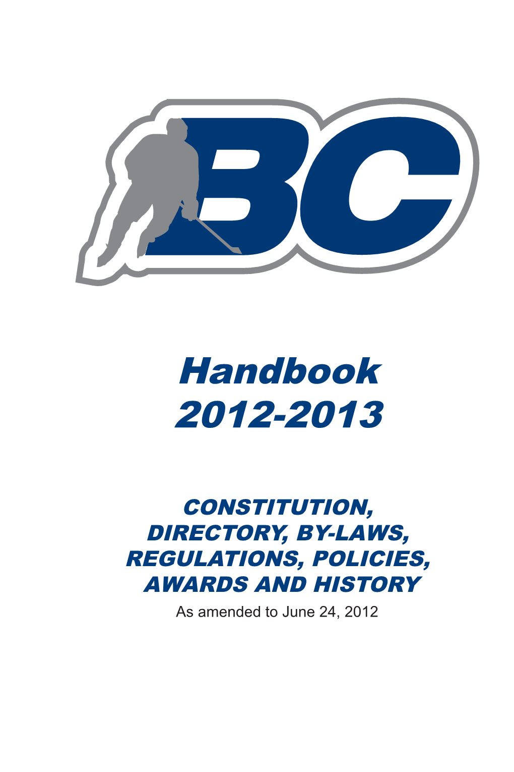 Handbook 2012-2013
