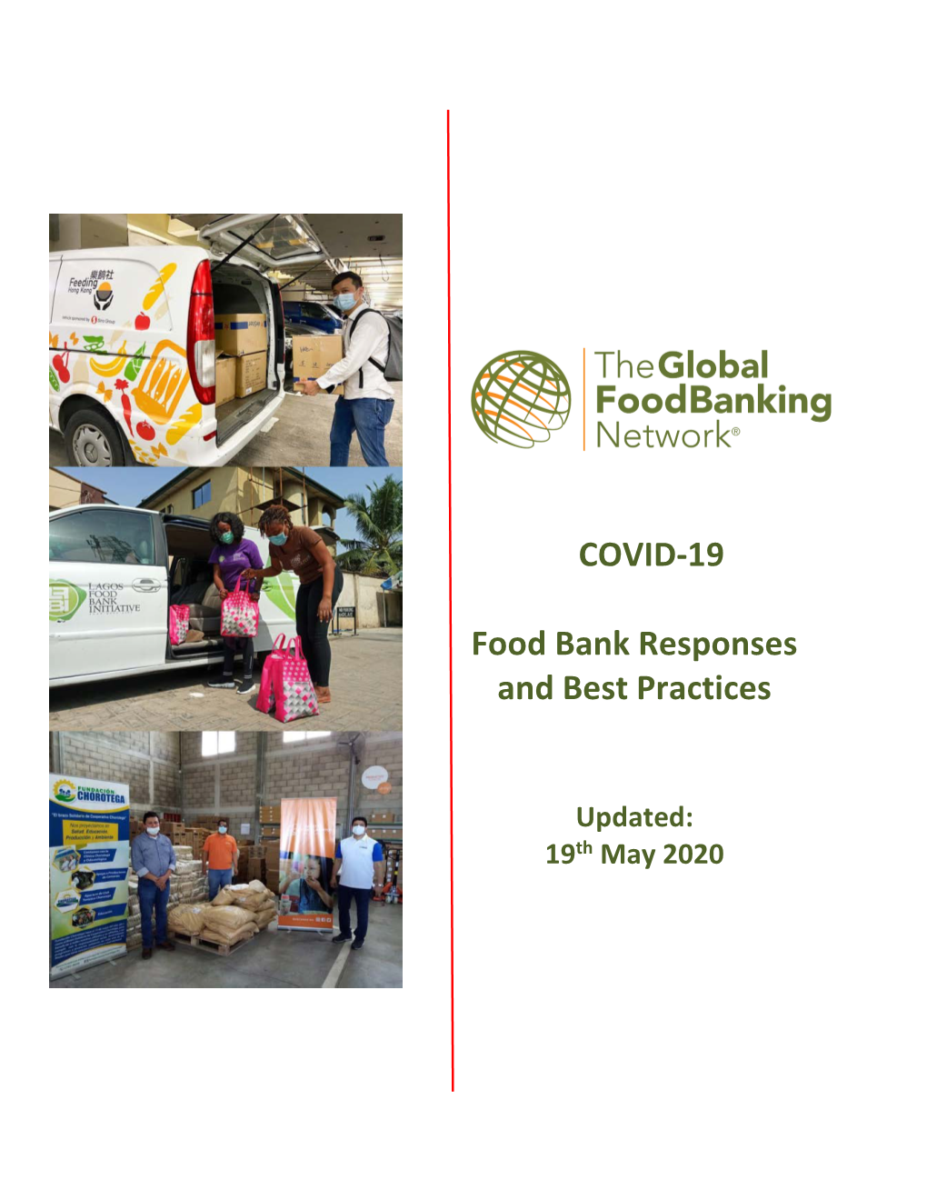 COVID-19 Food Bank Responses and Best Practices
