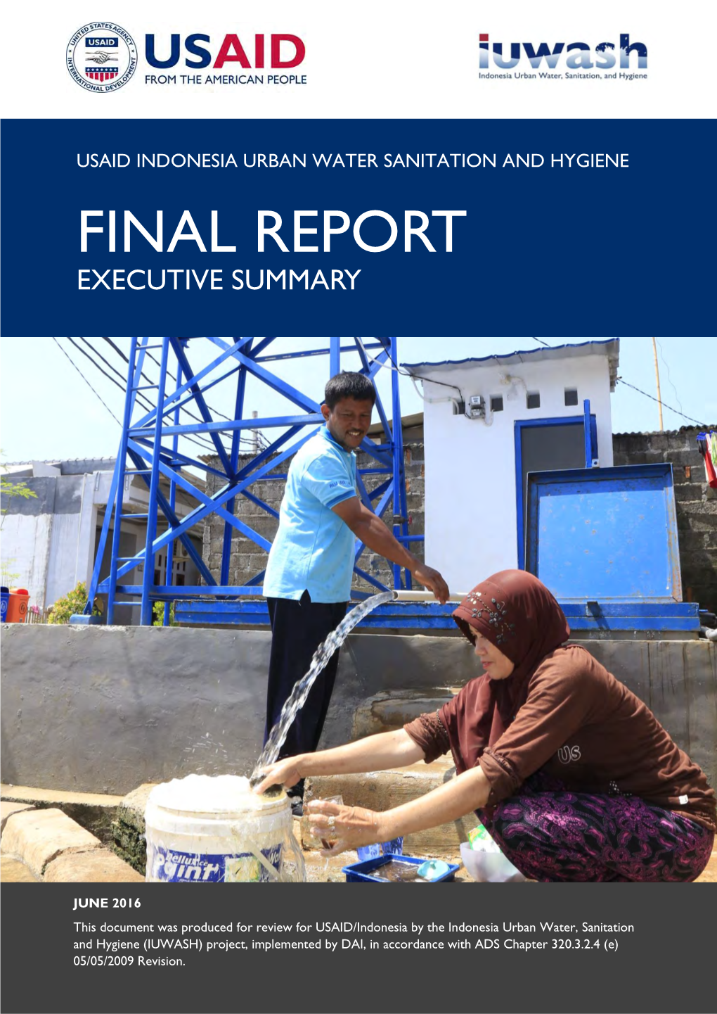 IUWASH Final Report Exec. Summary