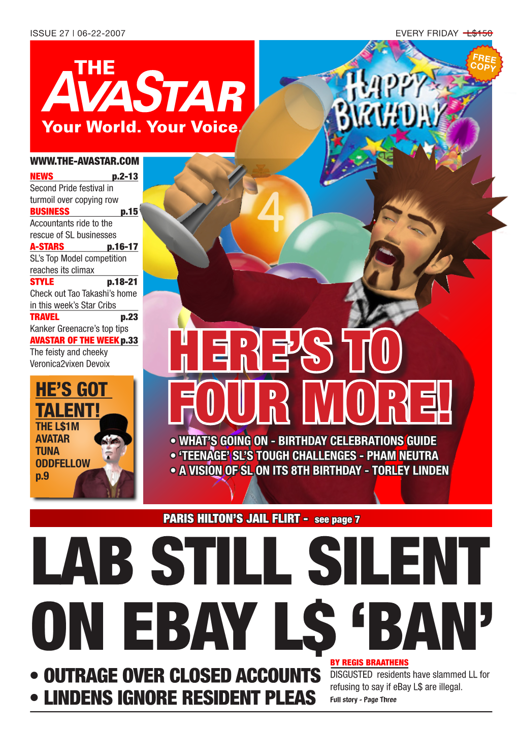Lab Still Silent on Ebay L$ 'Ban'