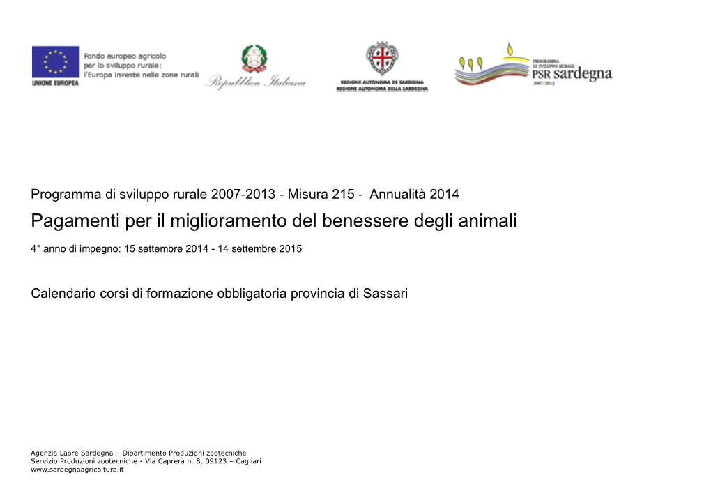 Provincia Sassari [File .Pdf]