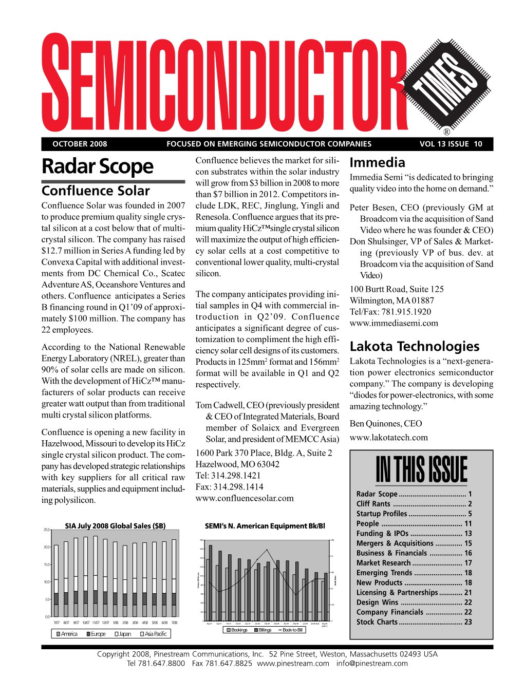 Semiconductor Times October 2008 / 1
