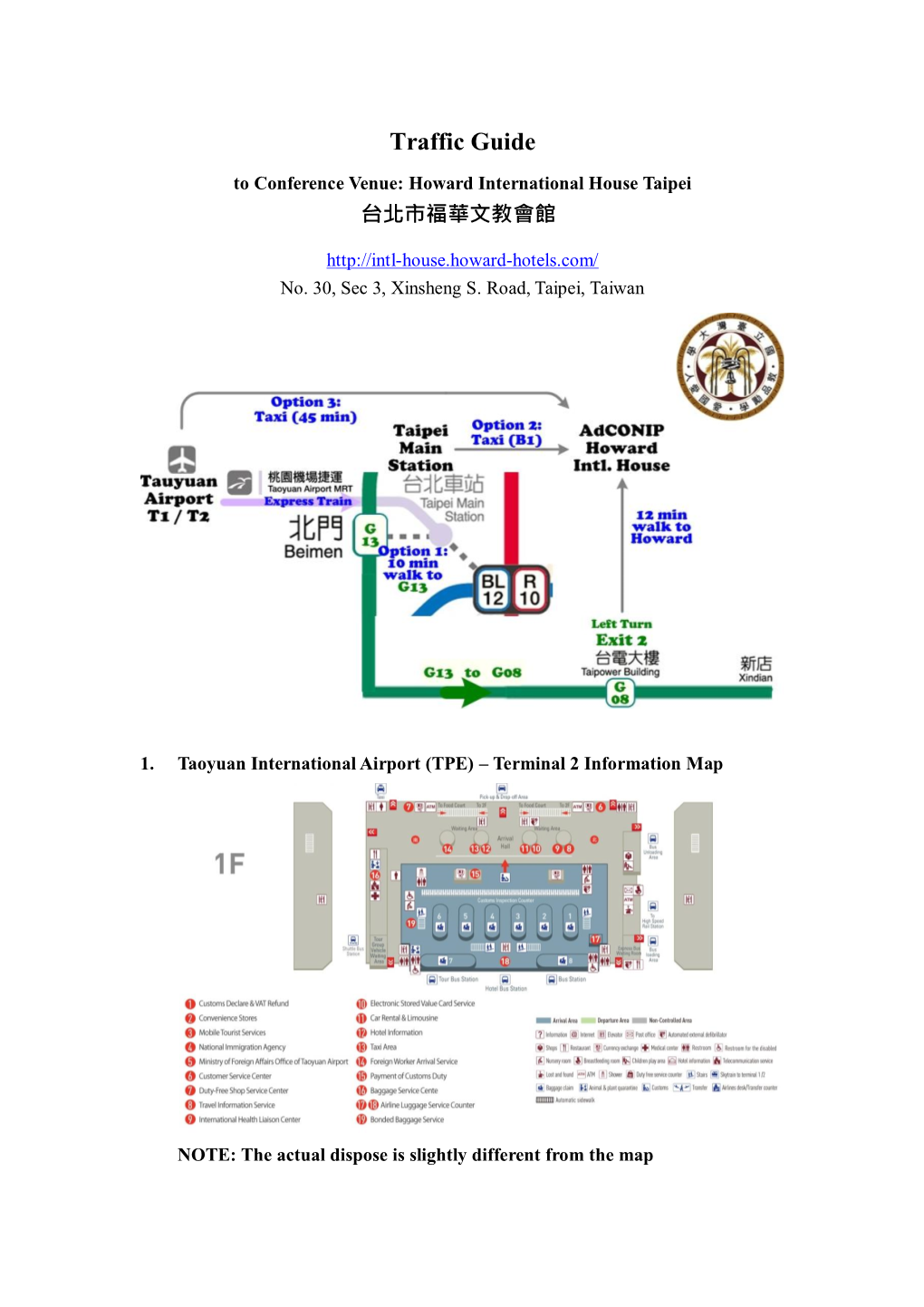 Download the Adconip 2017 Traffic Guide (Pdf)