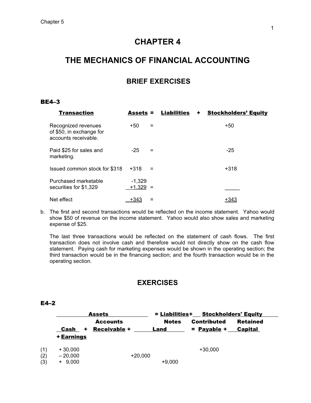 The MECHANICS of FINANCIAL ACCOUNTING