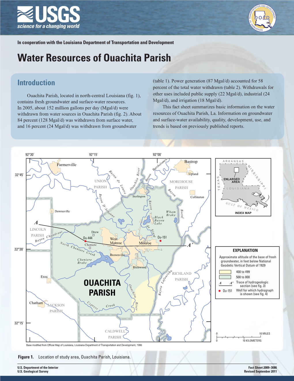 Water Resources of Ouachita Parish