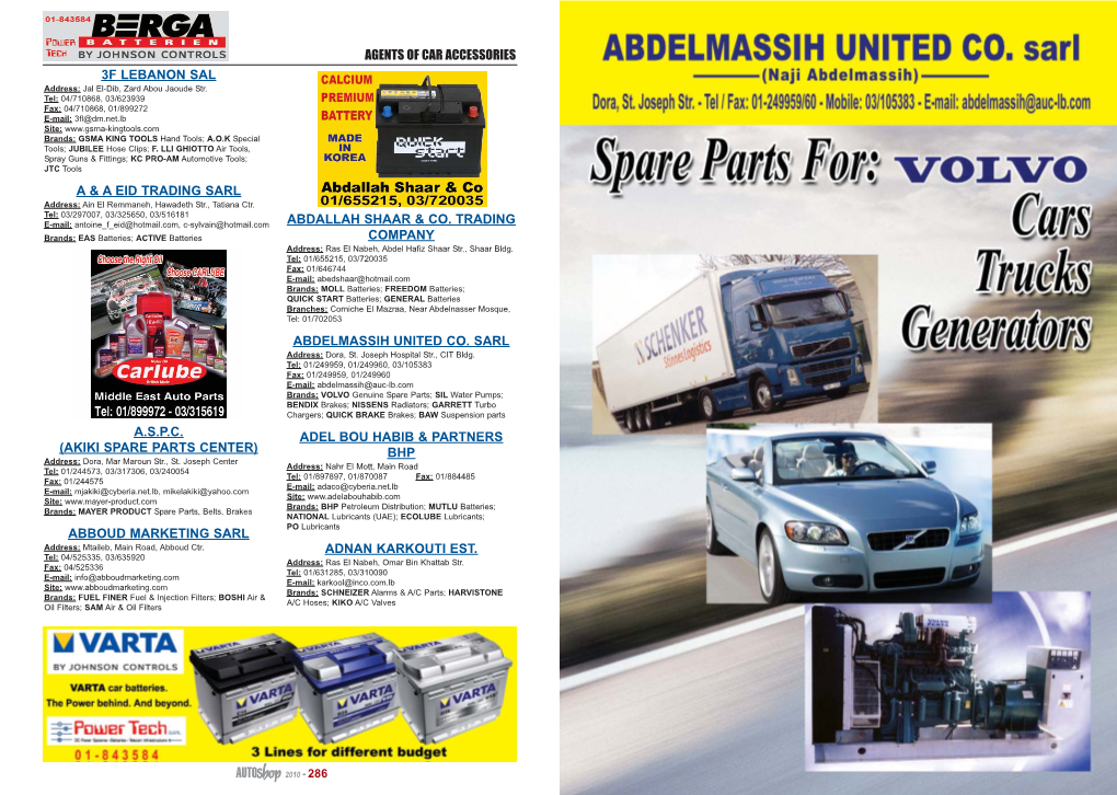 Autoshop Guide 2010