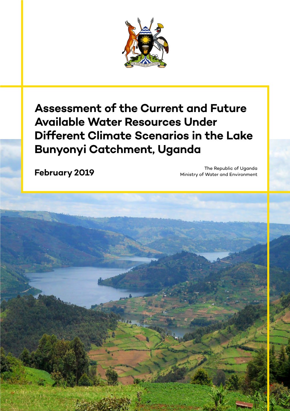 Assessment of the Current and Future Available Water Resources Under Different Climate Scenarios in the Lake Bunyonyi Catchment, Uganda