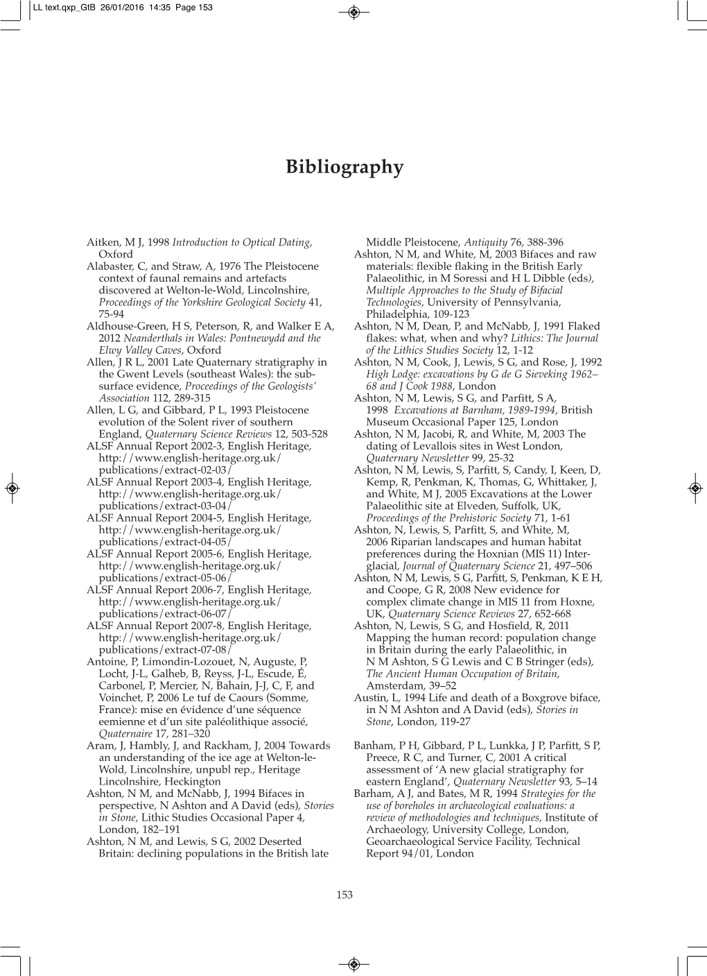 Bibliography