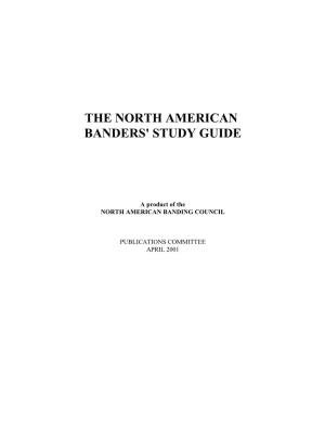 The North American Banders' Study Guide