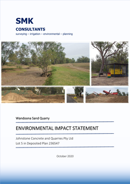 Environmental Impact Statement