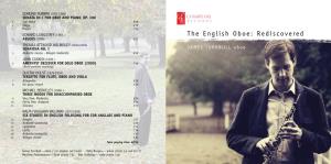 The English Oboe: Rediscovered 4 AEGEUS (1996) 8’21 THOMAS ATTWOOD WALMISLEY (1814-1856) SONATINA NO