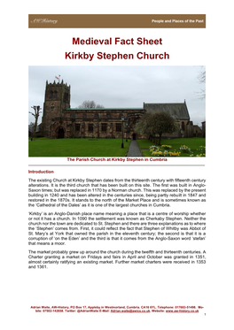 Kirkby Stephen Church