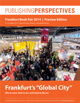 PUBLISHINGPERSPECTIVES Frankfurt Book Fair 2014