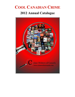 2012 Annual Catalogue MYSTERY SUSPENSE/THRILLER NONFICTION YOUNG ADULT SHORT STORIES & ANTHOLOGIES