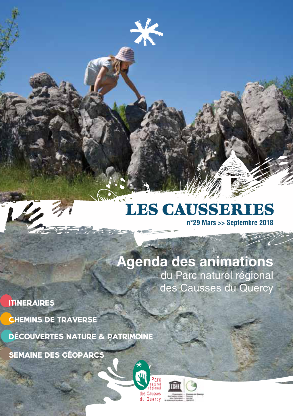 LES CAUSSERIES N°29 Mars >> Septembre 2018 Logo Du Parc