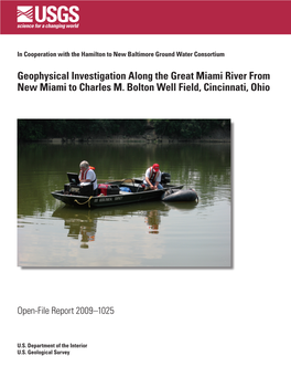 Geophysical Investigation Along the Great Miami River from New Miami to Charles M