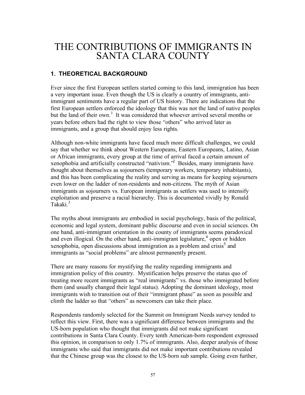The Contributions of Immigrants in Santa Clara County