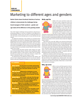 Marketing to Different Ages and Genders