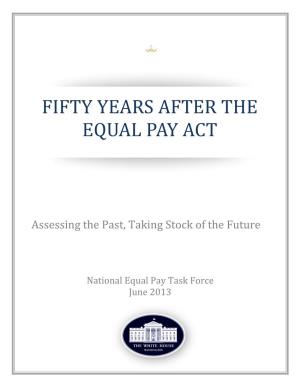 Fifty Years After the Equal Pay Act