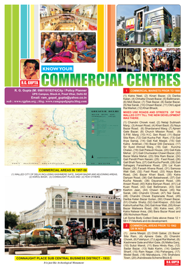 Know Your Comercial Centres