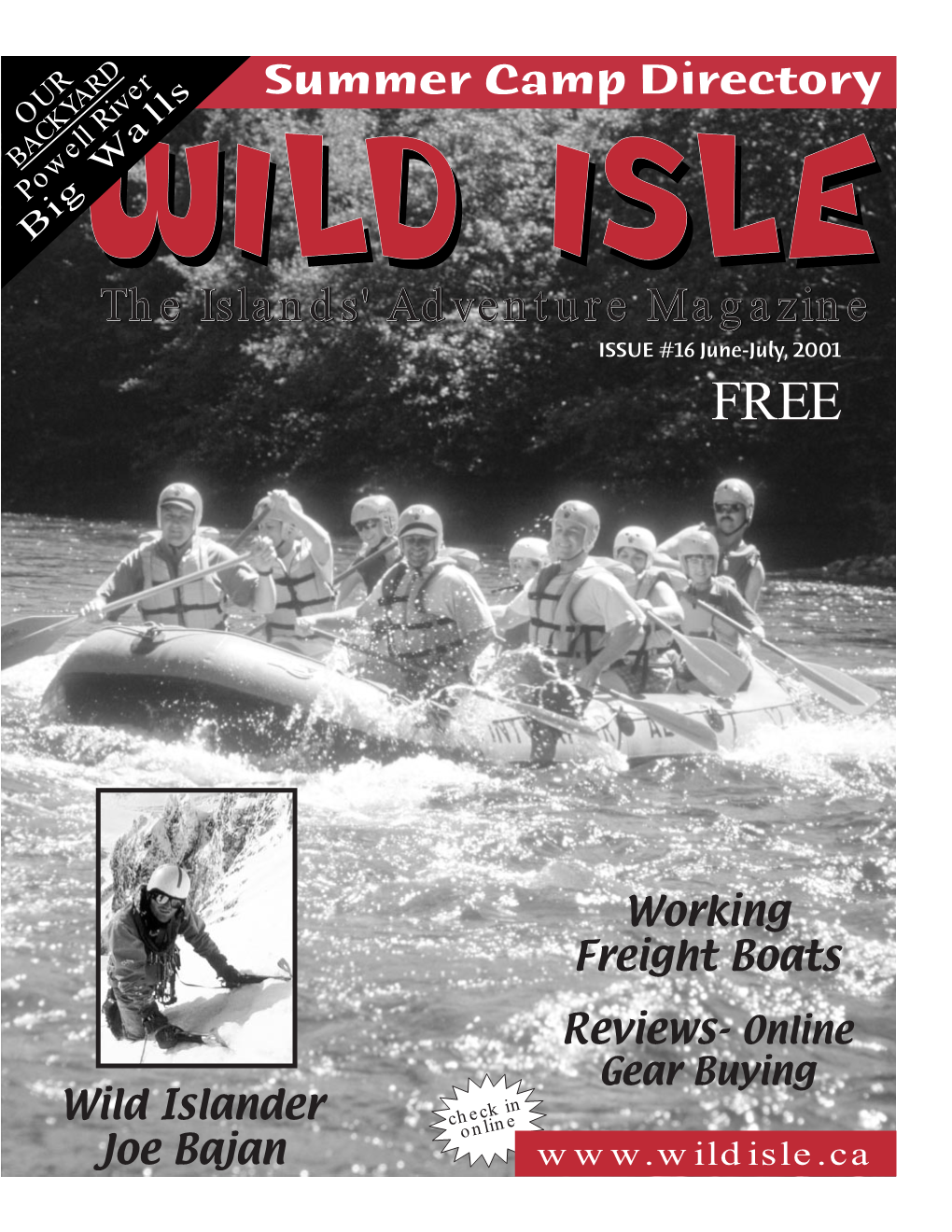 The Islands' Adventure Magazine ISSUE #16 June-July, 2001 FREE