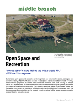 Open Space and Recreation Design and Development
