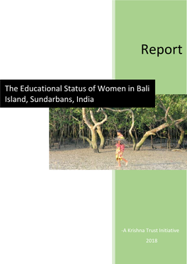 The Educational Status of Women in Bali Island, Sundarbans, India