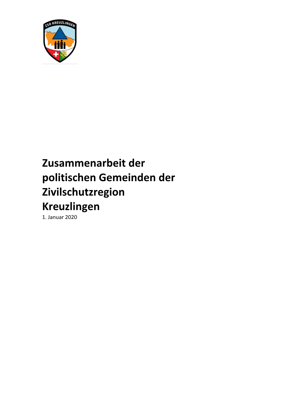 Zusammenarbeit Der Politischen Gemeinden Der Zivilschutzregion Kreuzlingen 1