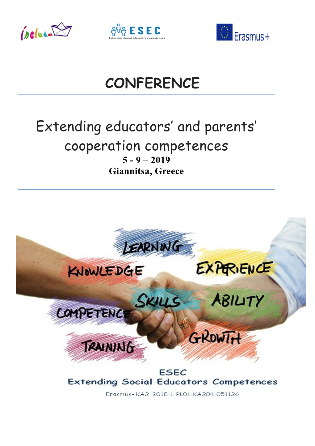 CONFERENCE Extending Educators' and Parents' Cooperation