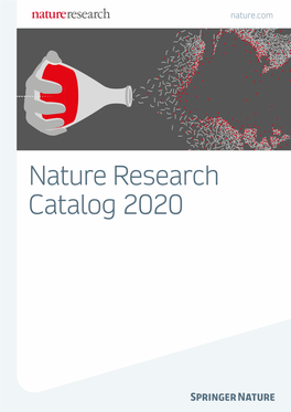 Nature Research Catalog 2020