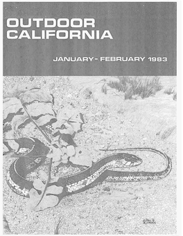 A List of Amphibians, Reptiles, Birds and Mammals California