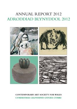 Annual Report 2012 Adroddiad Blynyddol 2012