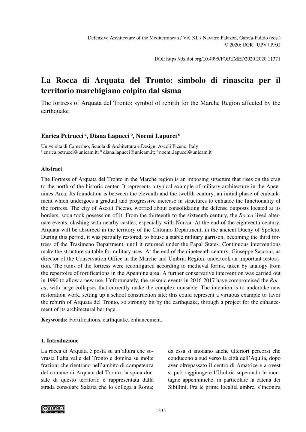 La Rocca Di Arquata Del Tronto: Simbolo Di Rinascita Per Il Territorio