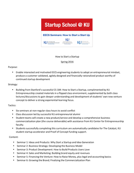 Startup School Content Outline 093015