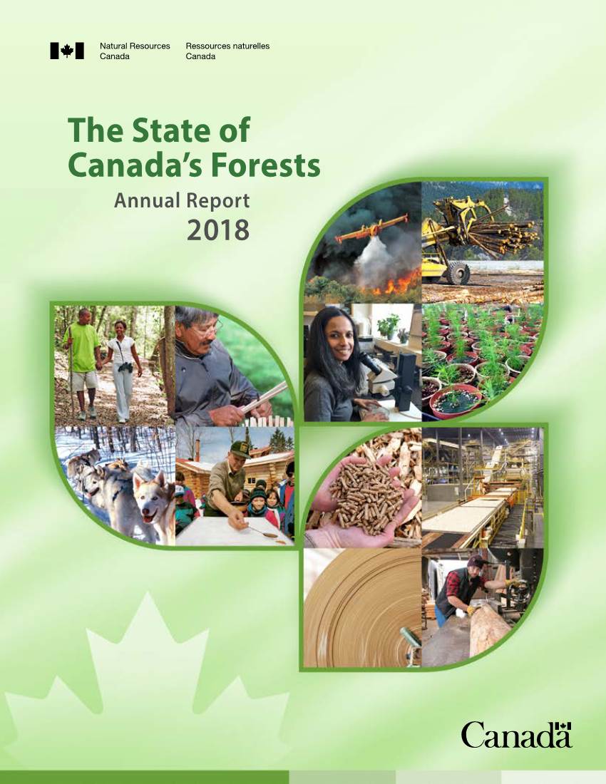 The State of Canada's Forests. Annual Report 2018