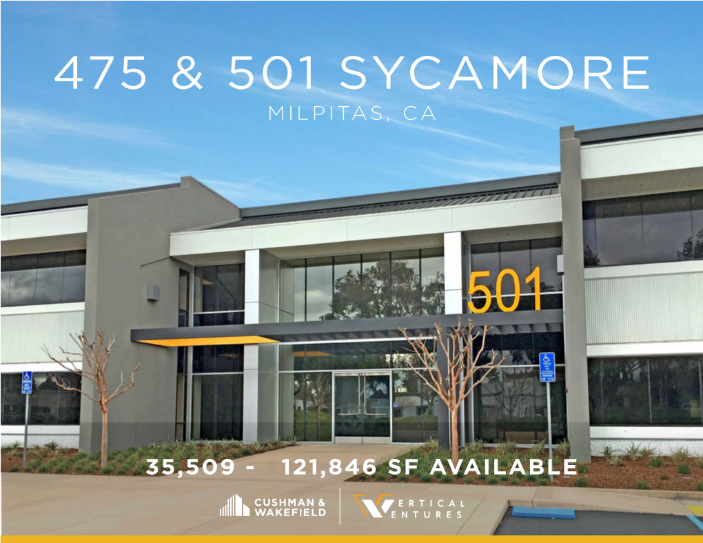 501 Sycamore Milpitas, Ca