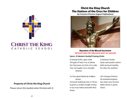 Christ the King Church the Stations of the Cross for Children by Francine O’Connor (Liguori Publications)
