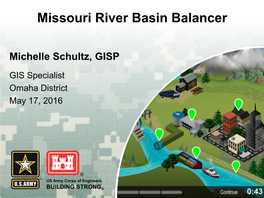 Missouri River Basin Balancer