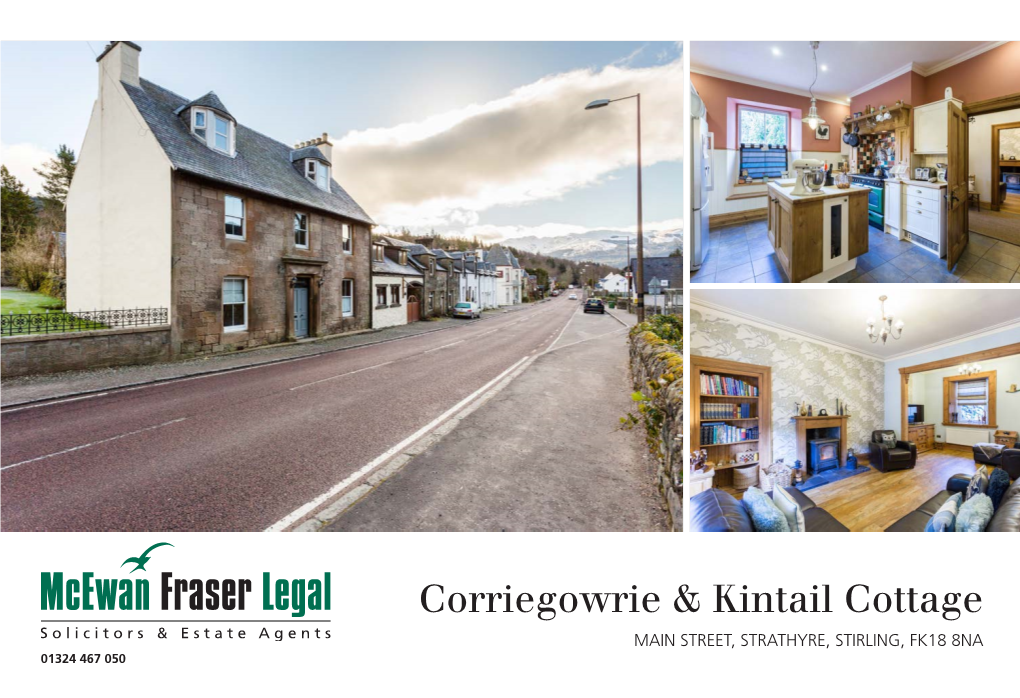 Corriegowrie & Kintail Cottage