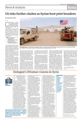 US Risks Further Clashes As Syrian Boot Print Broadens News & Analysis