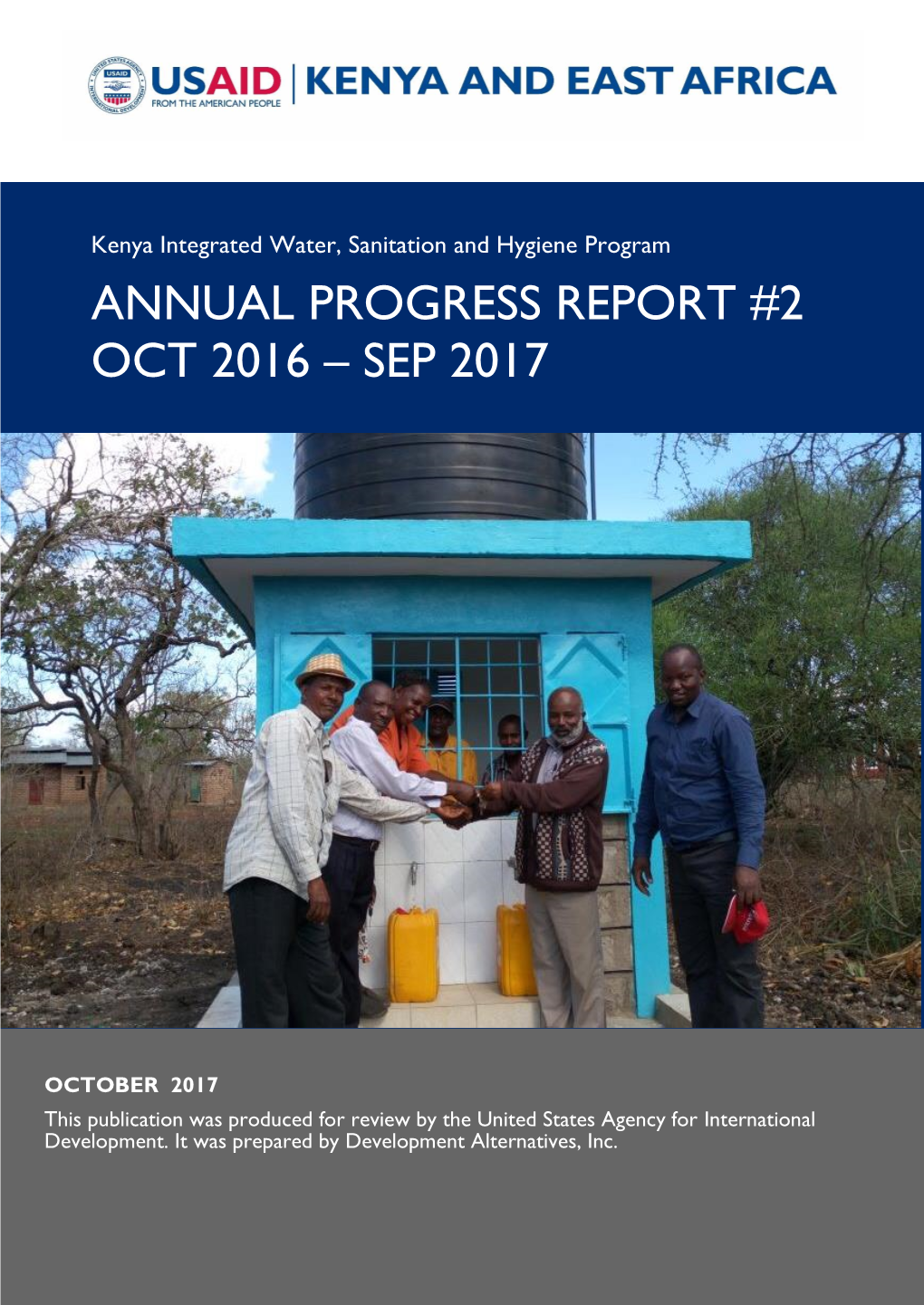 Annual Progress Report #2 Oct 2016 – Sep 2017