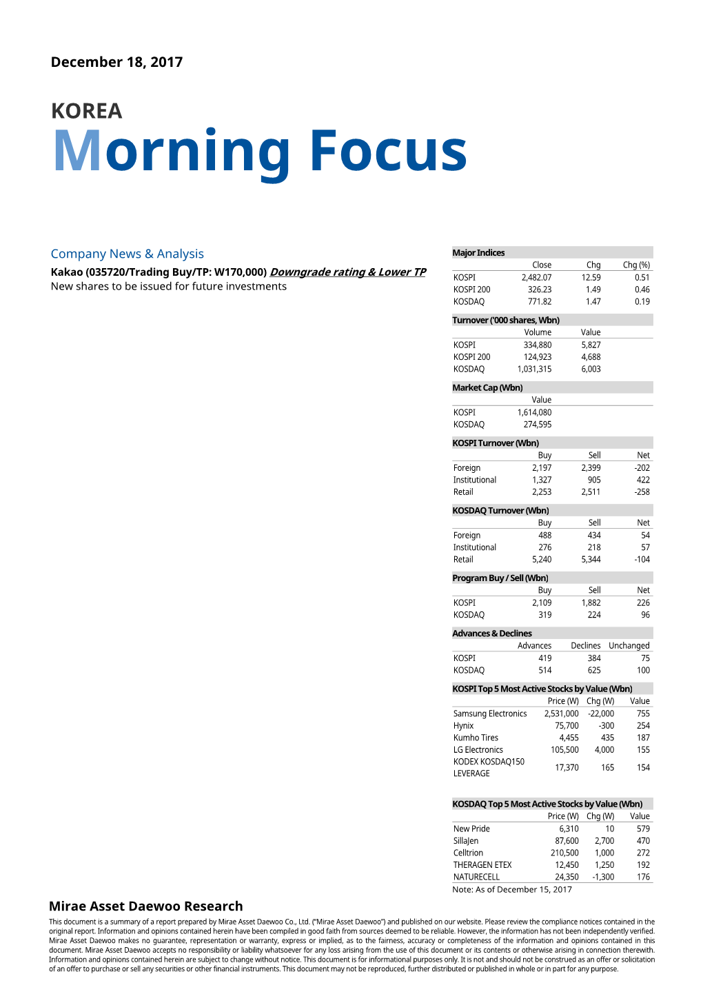 KOREA Morning Focus